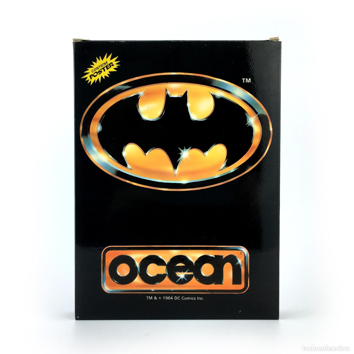 Videojogos e Consolas: BATMAN THE MOVIE VERSION ESPA&Ntilde;OLA ERBE OCEAN 1989 CAJA DE CARTON DISKETTE CPC 6128 664 AMSTRAD DISCO