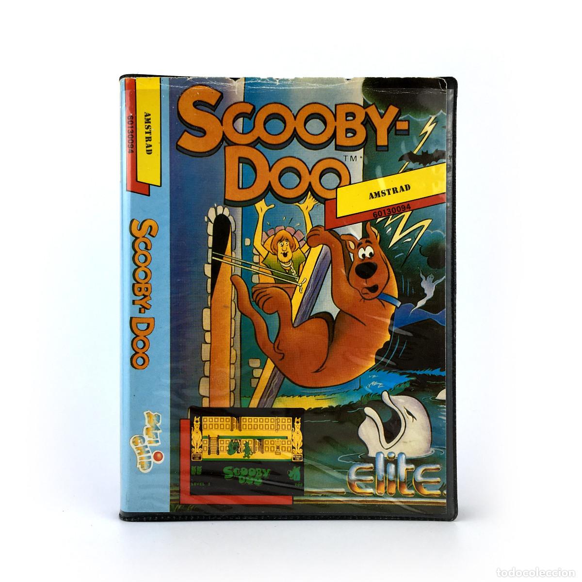 Videojuegos y Consolas: SCOOBY DOO EN EL CASTILLO DEL MISTERIO ESTUCHE ZAFI CHIP ZAIRO ESPA&Ntilde;A ELITE AMSTRAD CPC 464 CASSETTE