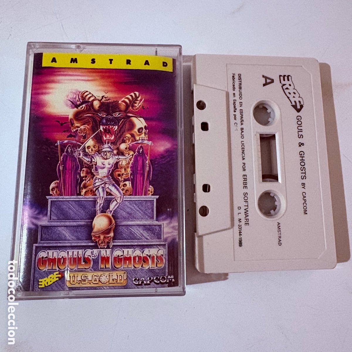 Videojuegos y Consolas: juego de ordenador amstrad ghouls n ghosts &