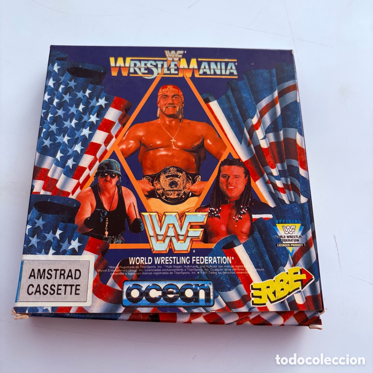 Videojuegos y Consolas: juego para ordenador amstrad wwf wrestlemania wrestle mania - erbe