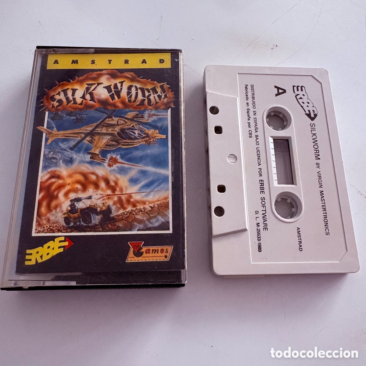Videojuegos y Consolas: juego de ordenador amstrad silk worm silkworm