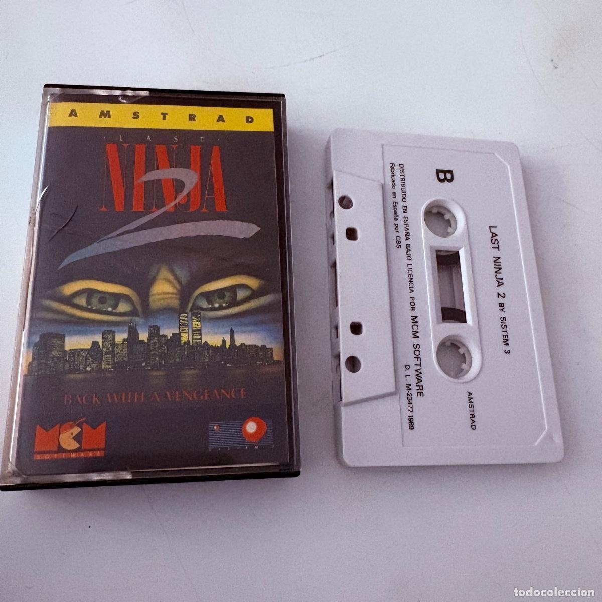 Videojuegos y Consolas: Juego de ordenador amstrad last ninja 2