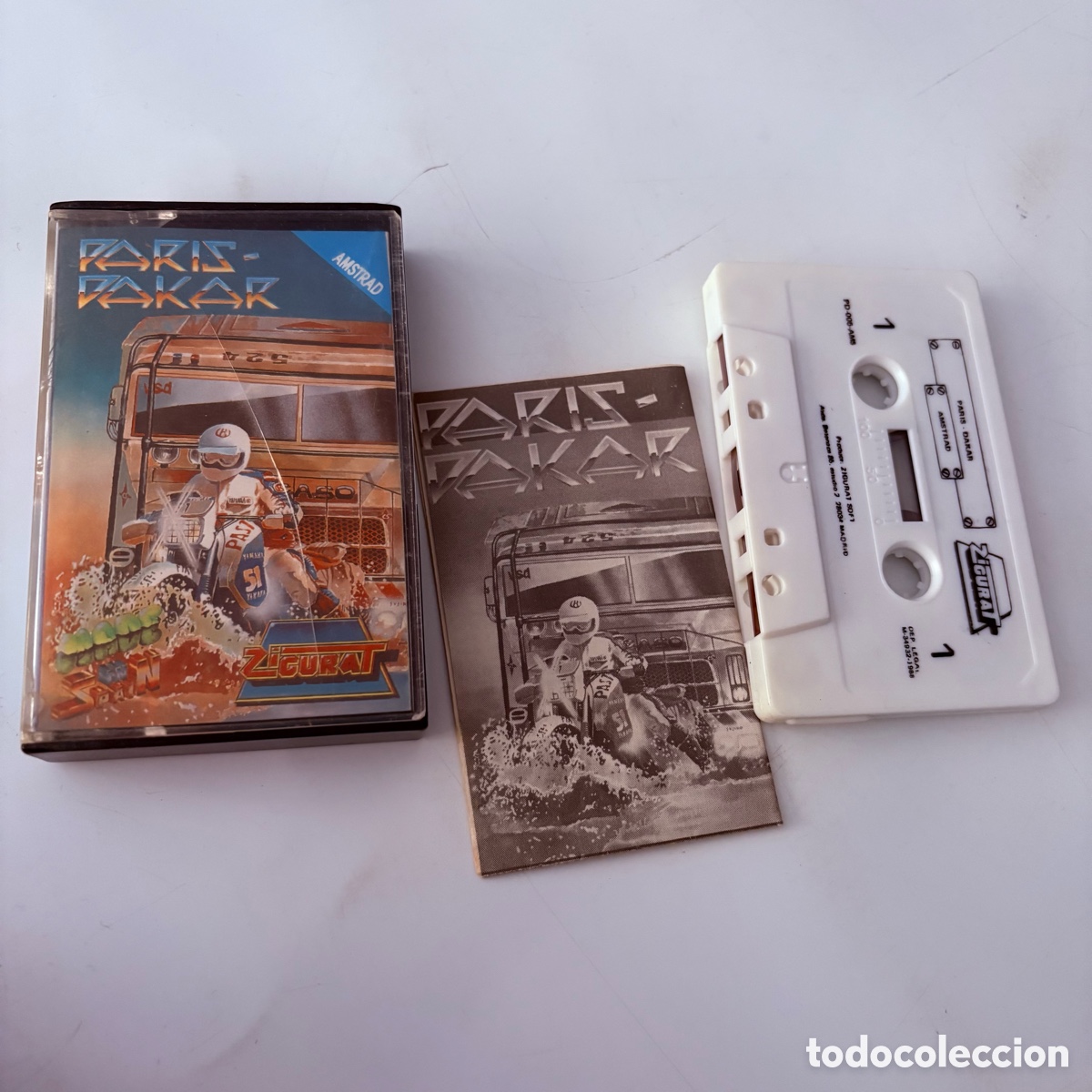 Videojuegos y Consolas: Juego de ordenador amstrad paris dakar