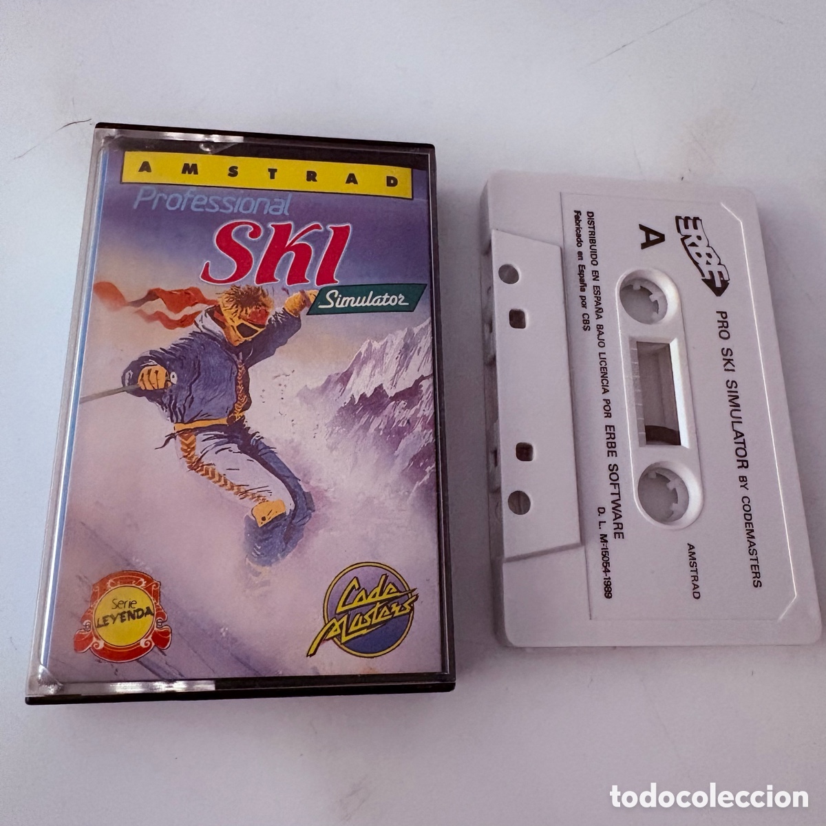 Videojuegos y Consolas: Juego de ordenador amstrad professional ski simulator pro
