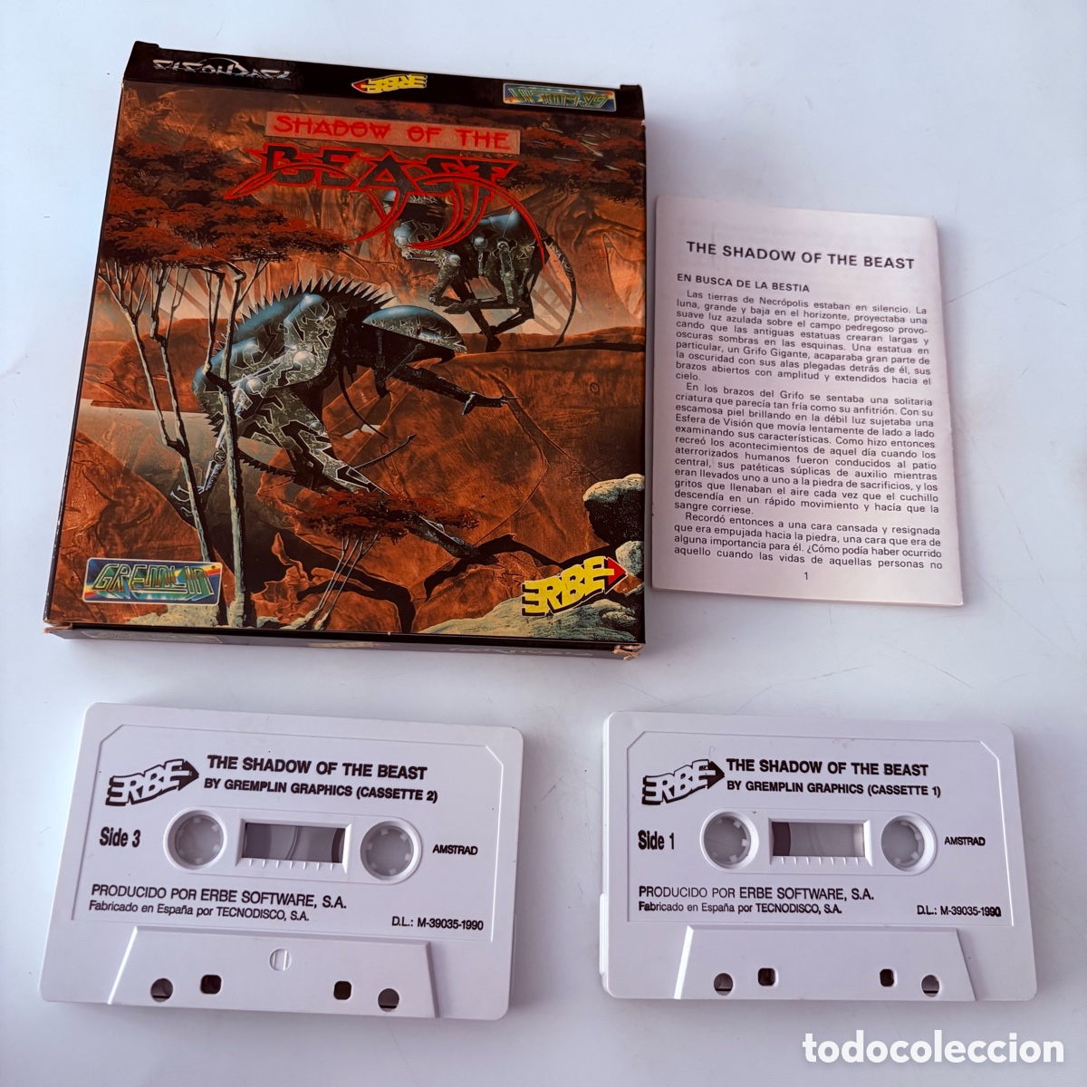 Videojuegos y Consolas: Jueho de ordenador amstrad shadow of the beast