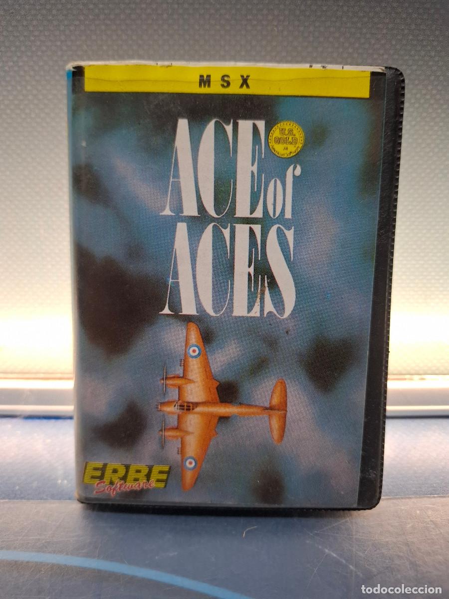 Videojuegos y Consolas: Msx, Ace of Aces, En buen estado