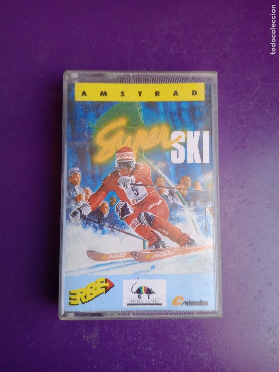 Videojuegos y Consolas: SUPER SKI - AMSTRAD - VIDEOJUEGO VINTAGE ERBE - DIRIA Q SIN ESTRENAR -