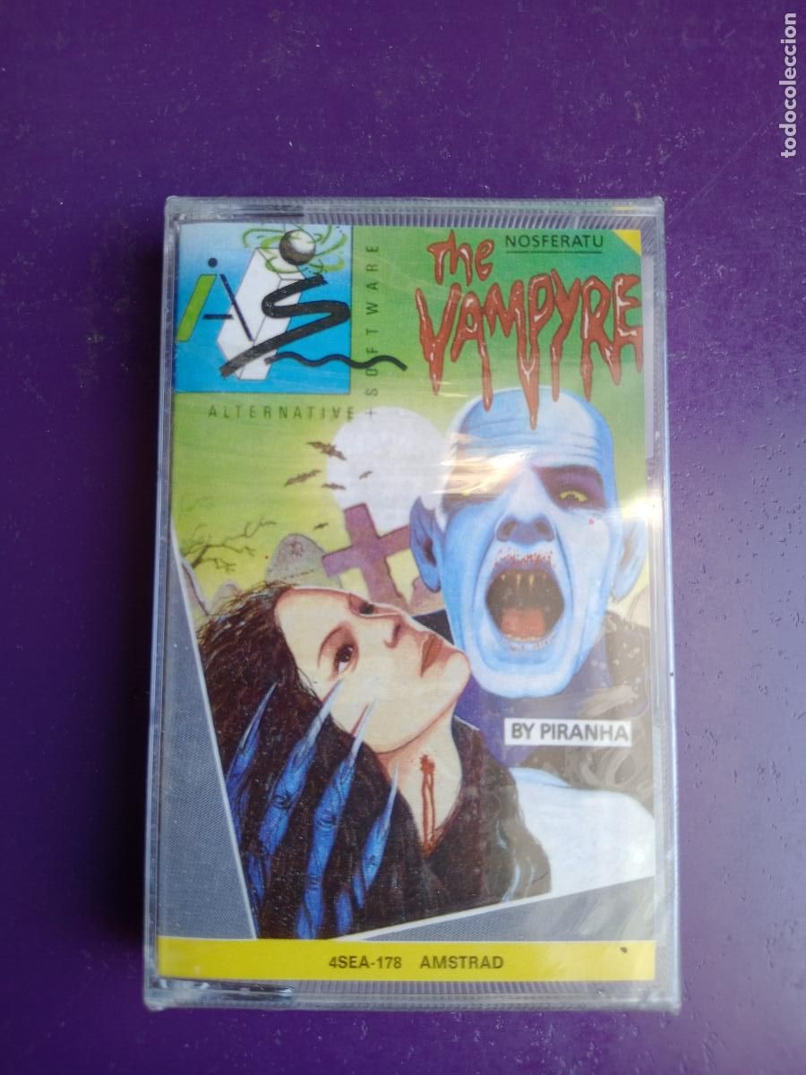 Videojuegos y Consolas: NOSFERATU THE VAMPYRE - AMSTRAD 4 SEA 178 - PRECINTADO - SYSTEM 4 - VIDEOJUEGO VINTAGE