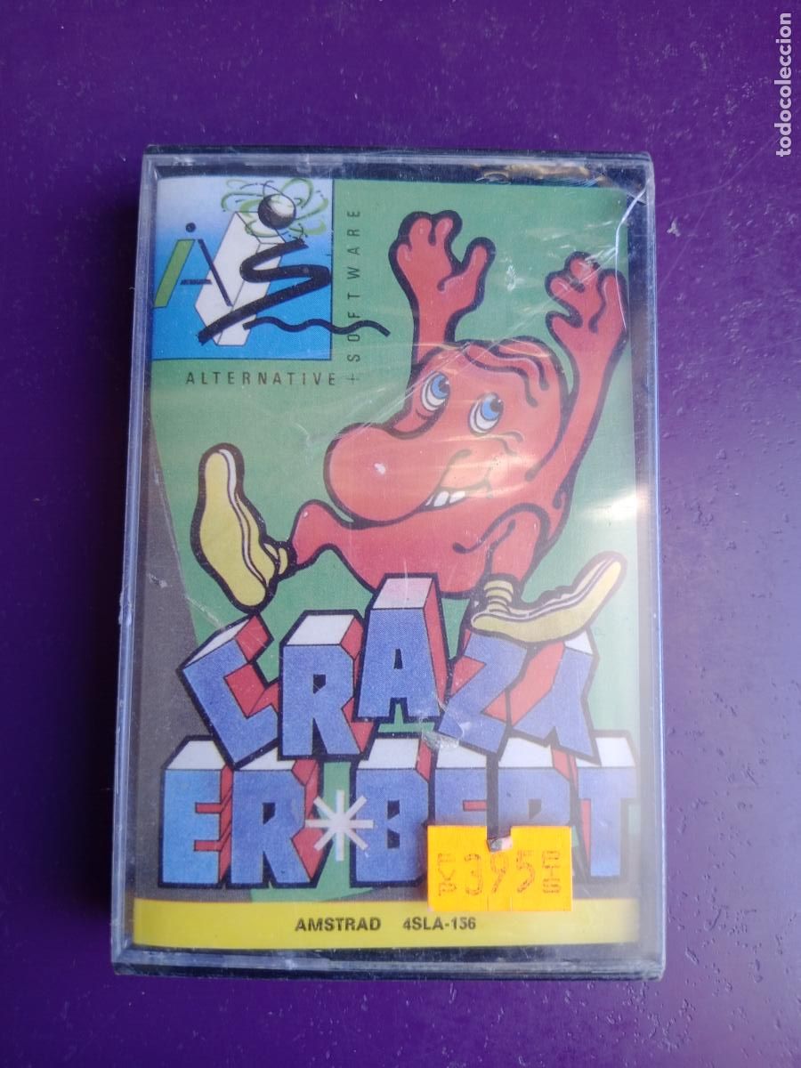Videojuegos y Consolas: CRAZY ER BERT - AMSTRAD 4 SLA 156 - PRECINTADO - SYSTEM 4 - VIDEOJUEGO VINTAGE