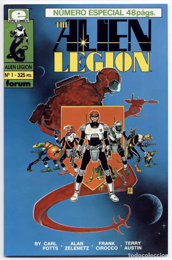 Videospiele und Konsolen: COMIC GRAPA THE ALIEN LEGION N&ordm; 1 EPIC COMICS FORUM PLANETA 1991 52 PAGINAS NUEVO