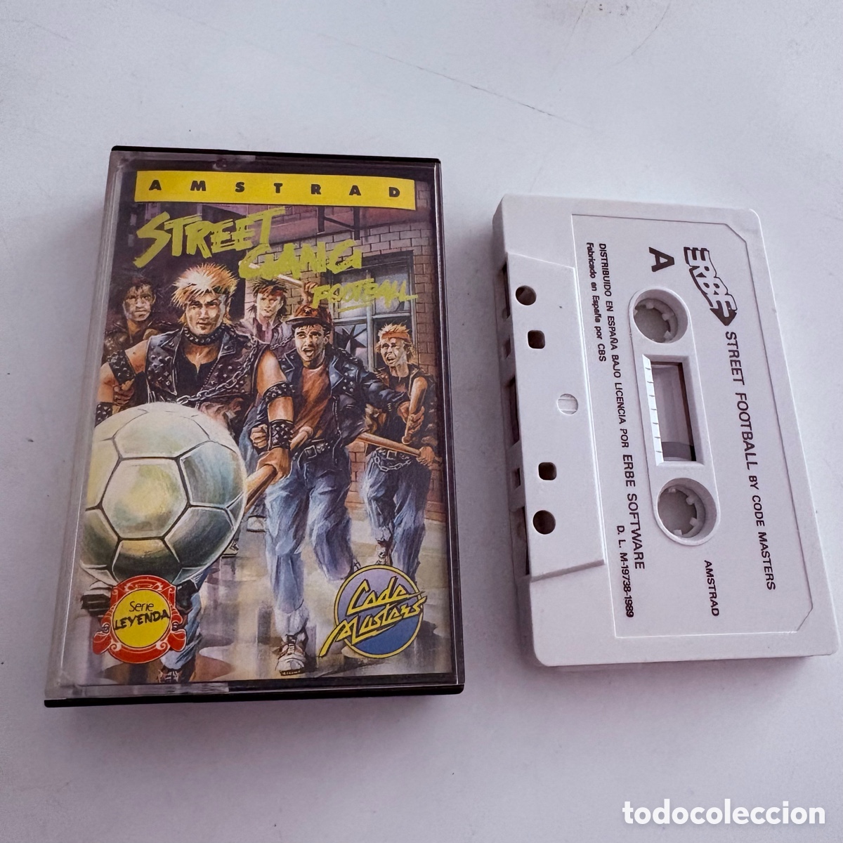 Videojuegos y Consolas: juego de ordenador amstrad street gang football