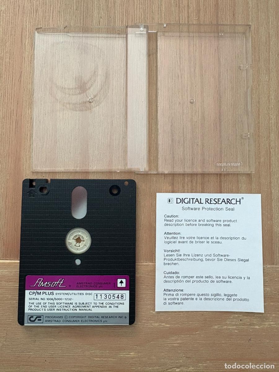 Videojogos e Consolas: SYSTEM UTILITIES DISC DISCO AMSTRAD 664 6128 DISKETTE AMSOFT