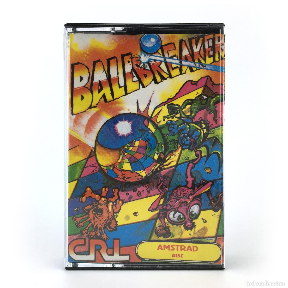 Videojuegos y Consolas: BALLBREAKER MIND GAMES ESPA&Ntilde;A CRL GROUP 1987 ROMPE LADRILLOS ARKANOID BALL BREAKER AMSTRAD CASSETTE