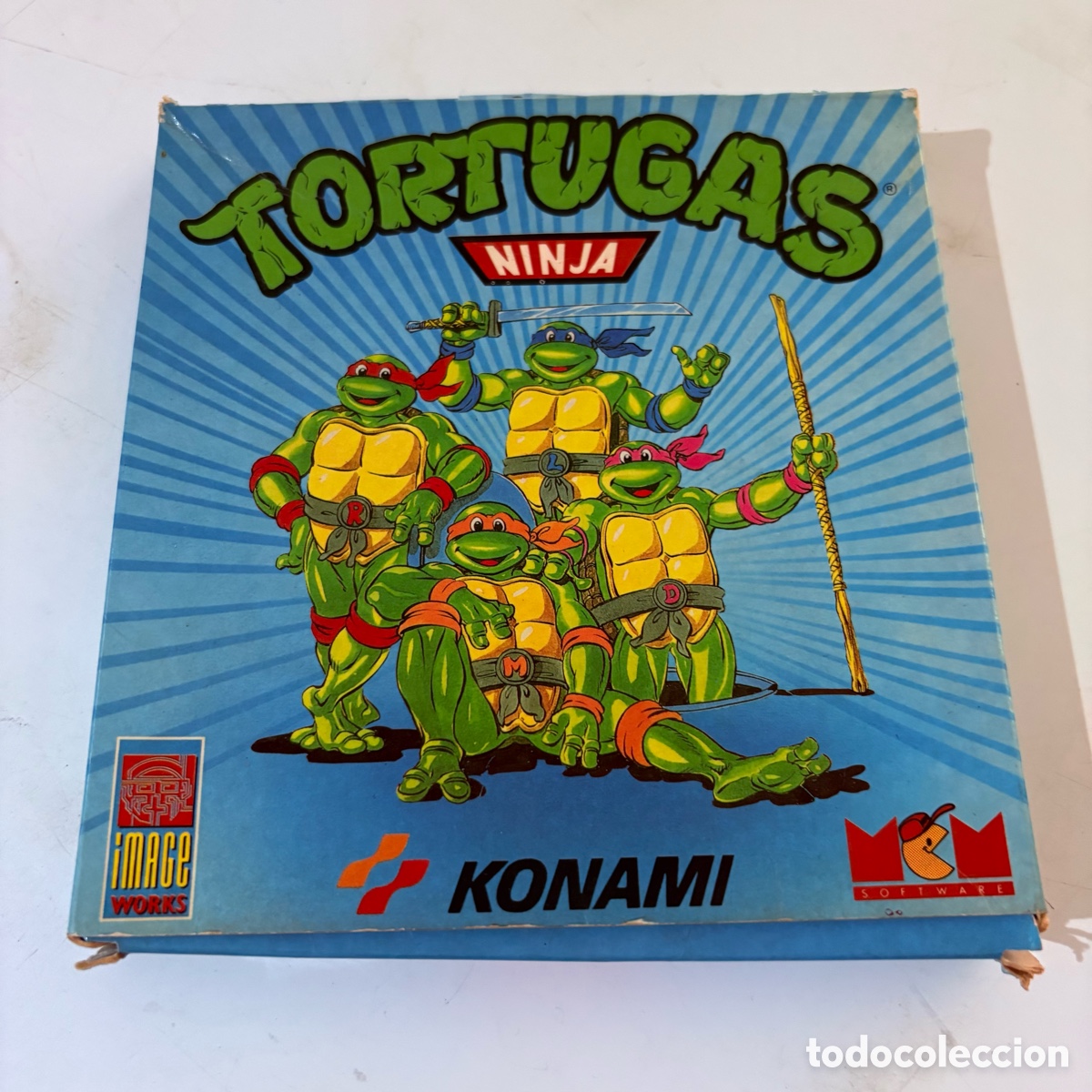 Videojuegos y Consolas: juego de ordenador amstrad las tortugas ninja