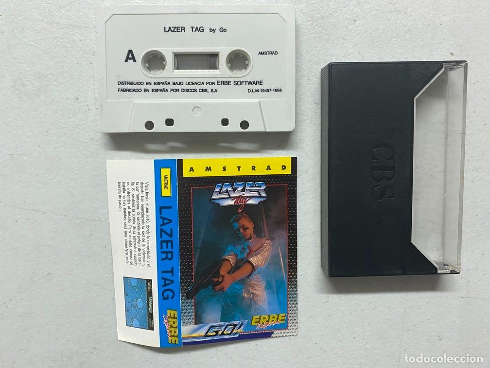 Videojuegos y consolas: LAZER TAG - VIDEOJUEGO AMSTRAD CPC - Foto 2