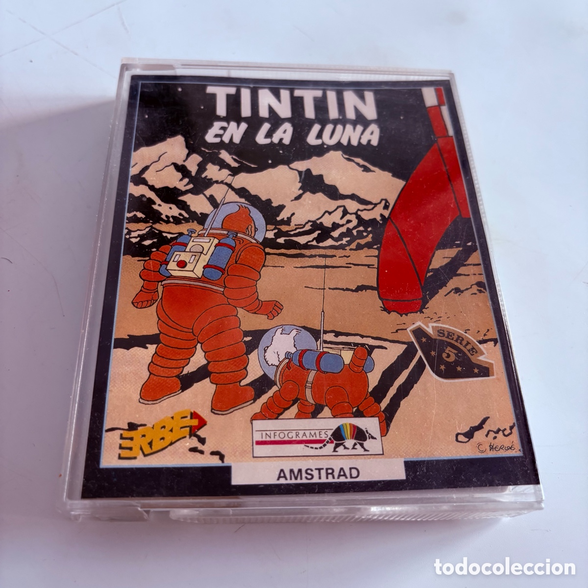 Videojuegos y Consolas: juego de ordenador amstrad tintin en la luna
