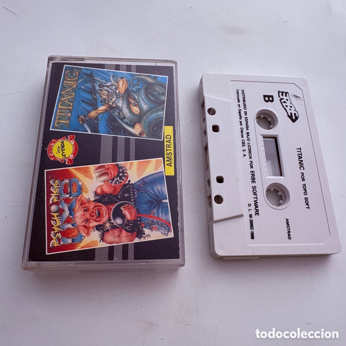 Videojuegos y Consolas: JUEGO DE ORDENADOR AMSTRAD PSYCHO PIGS TITANIC