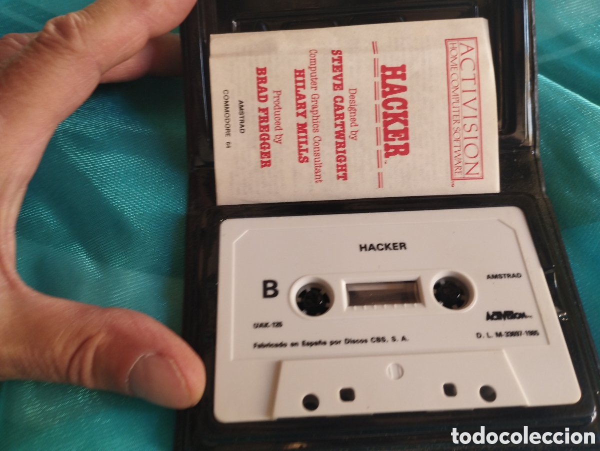 Videojuegos y consolas: Juego de Amstrad 464Tm Hacker - Foto 3