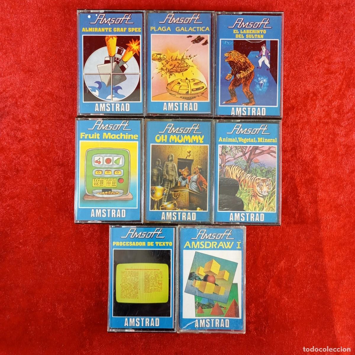 Videojuegos y Consolas: LOTE DE 11 VIDEOJUEGOS - AMSOFT - AMSTRAD - VER FOTOS -IMPRESIONANTE LOTE / 3715
