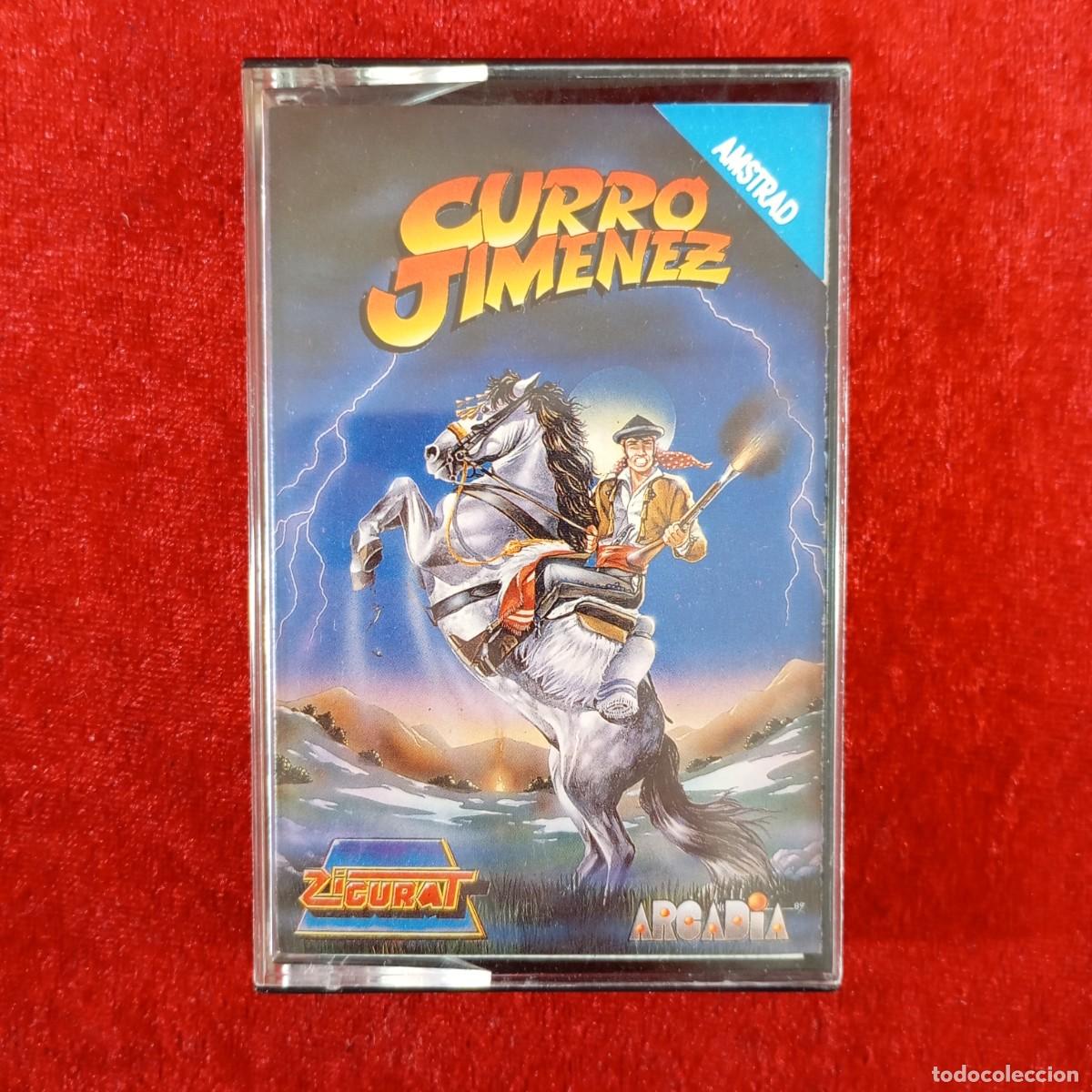Videojuegos y Consolas: CURRO JIMENEZ - ZIGURAT - ARCADIA - VIDEOJUEGO AMSTRAD - CJ-010-AMS - M-39301-1989 / 3740