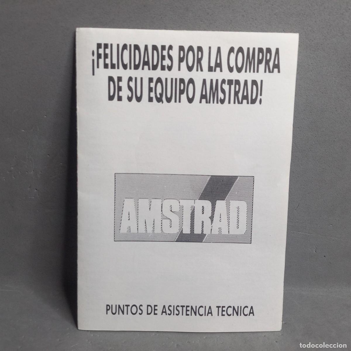 Videojuegos y Consolas: Antiguo listado Puntos Asistencia T&eacute;cnica equipos AMSTRAD: Microinform&aacute;tica, Inform&aacute;tica profesional