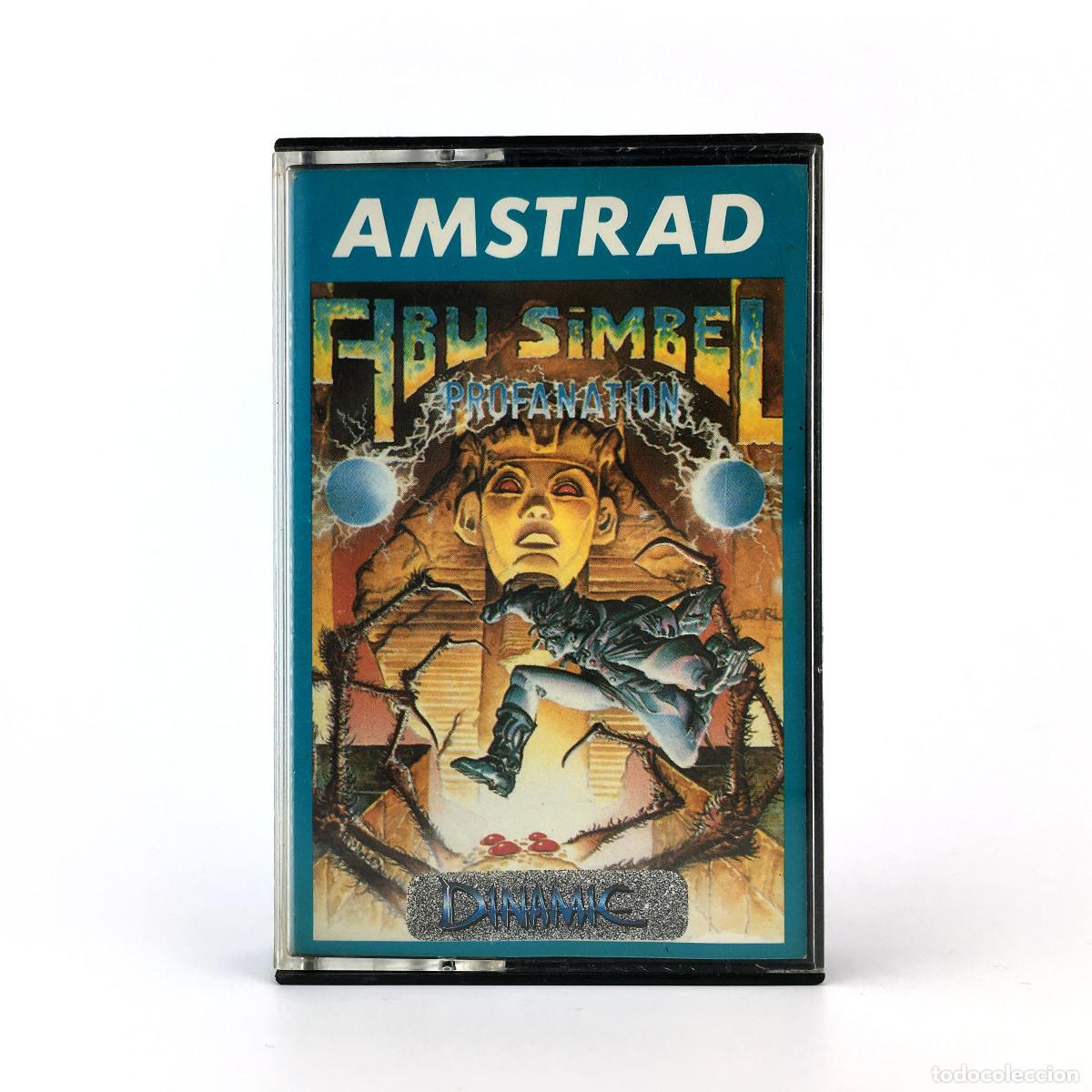 Videojuegos y Consolas: ABU SIMBEL PROFANATION DINAMIC SOFTWARE 1985 ALFONSO AZPIRI A&Ntilde;OS 80 CPC 464 472 664 AMSTRAD CASSETTE