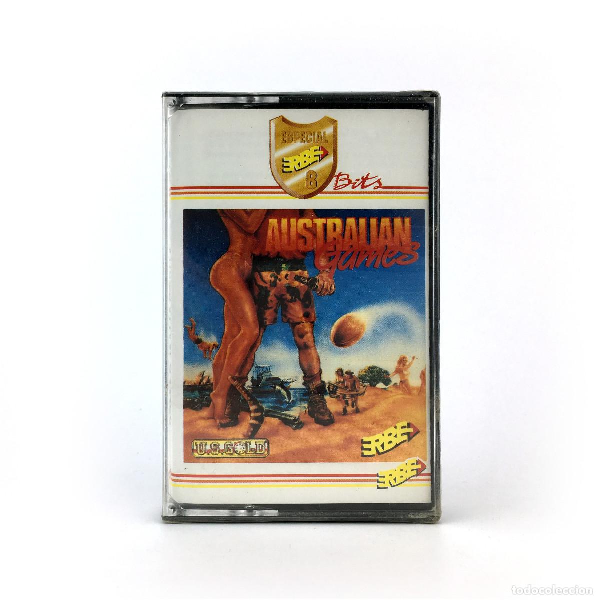 Videojuegos y Consolas: AUSTRALIAN GAMES Precintado ERBE MUSICAL 1 U.S GOLD 1990 AUSSIE SAFARI AMSTRAD CPC 464 6128 CASSETTE