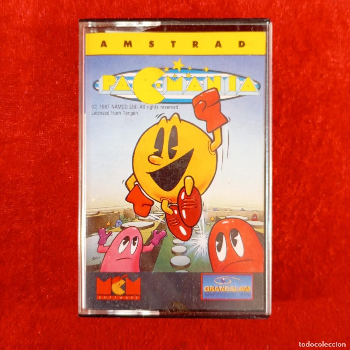 Videojuegos y Consolas: PACMANIA - AMSTRAD - NAMCO - 1987 - MCM SOFTWARE - GRANDSLAM - JUEGO EN CASETE / 5621