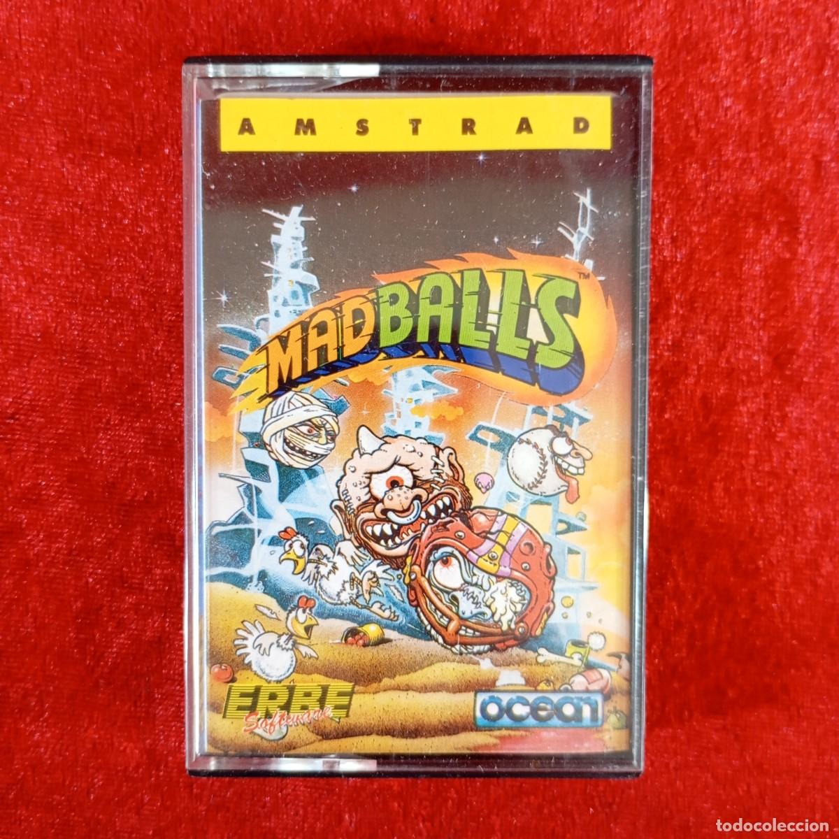Videojuegos y Consolas: MADBALLS - AMSTRAD - ERBE SOFTMARE - OCEAN - 1987 - JUEGO EN CASETE / 5623