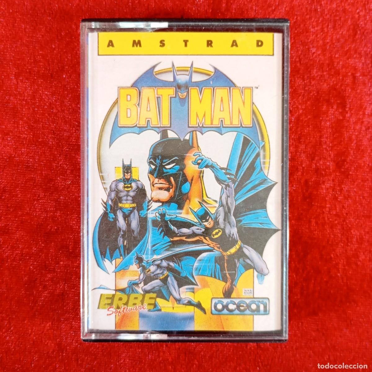 Videojuegos y Consolas: BAT MAN - AMSTRAD - ERBE SOFTMARE - OCEAN - 1987 - JUEGO EN CASETE / 5625