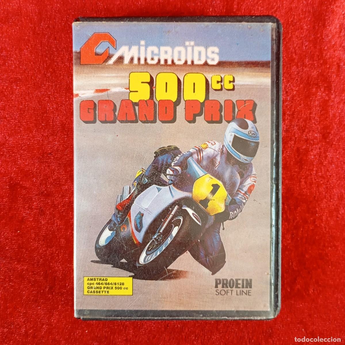 Videojuegos y Consolas: 500 CC GRAND PRIX - MICRO&Iuml;DS - AMSTRAD - PROEIN SOFT LINE - 1986 - JUEGO CASETE / 5629