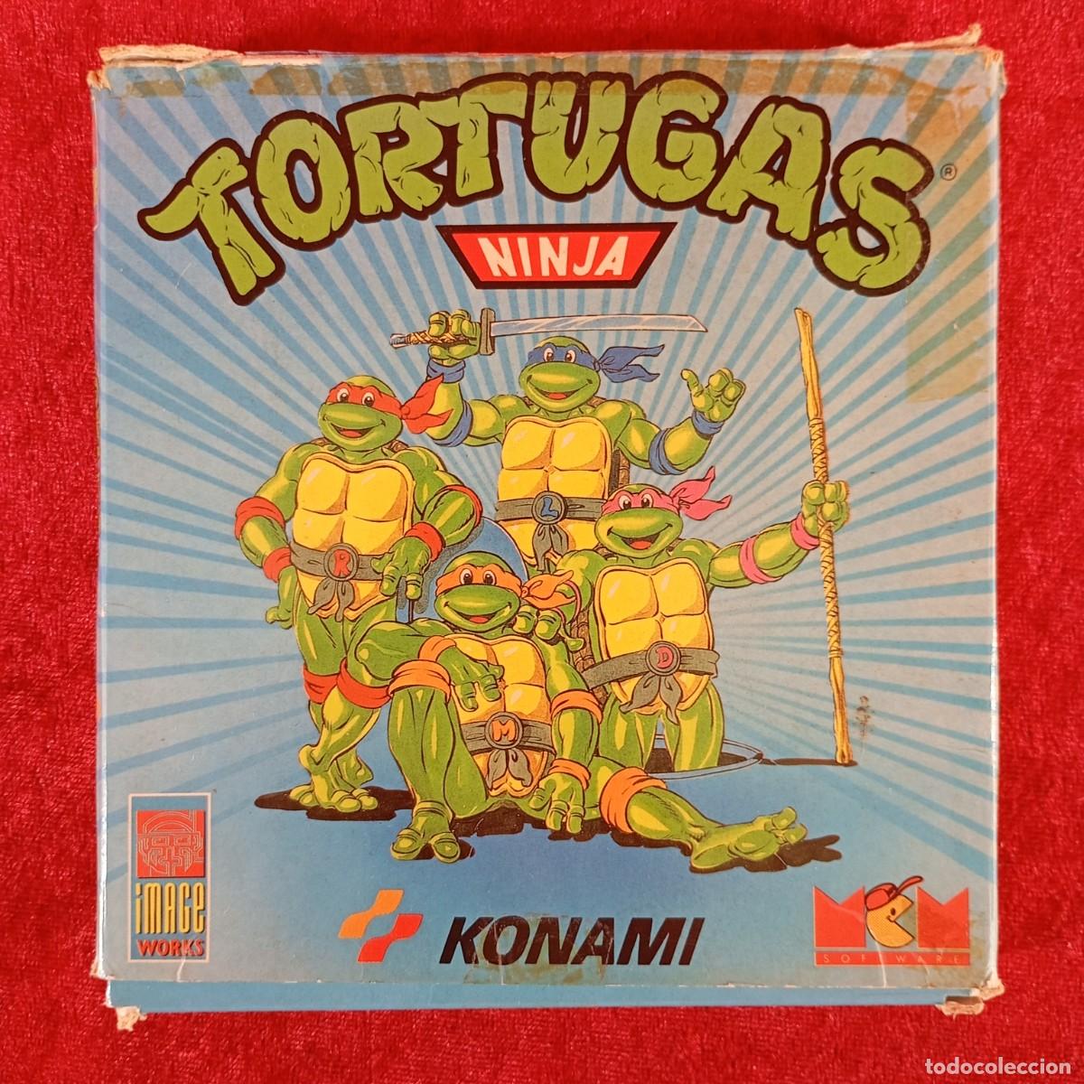 Videojuegos y Consolas: TORTUGAS NINJA - AMSTRAD - KONAMI - MCM SOFTWARE - IMACE WORKS - REF. AM 1034 - JUEGO CASETE / 5633