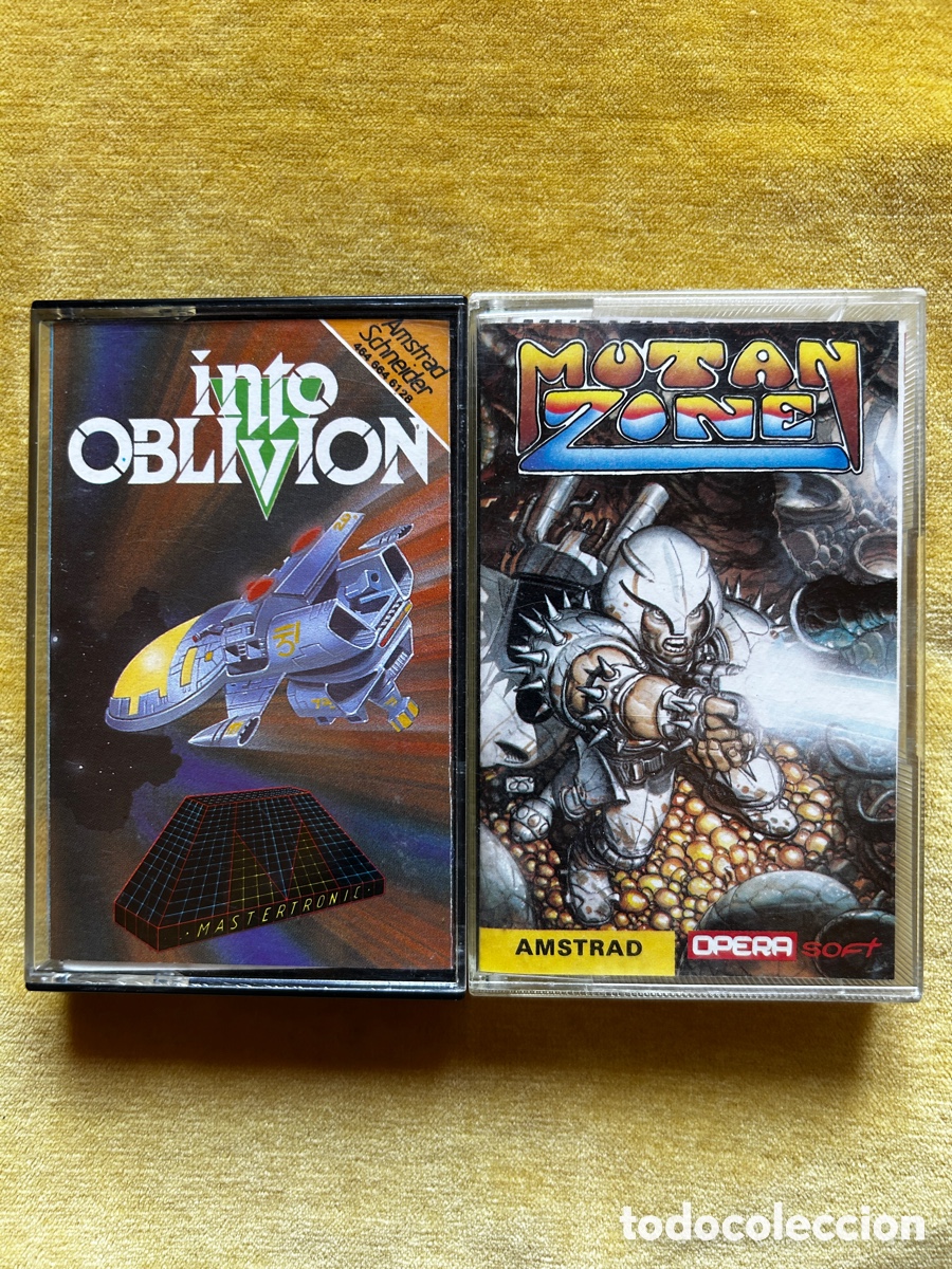 Videojuegos y consolas: Amstrad Into Oblivion + MutanZone - Foto 1