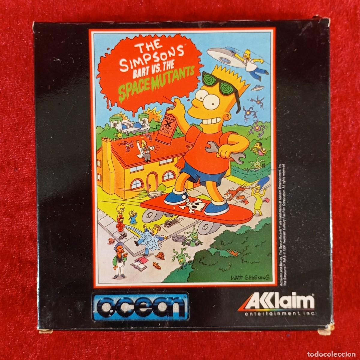 Videojuegos y Consolas: THE SIMPSONS - BART VS. THE SPACE MUTANTS - AMSTRAD CASSETTE - AKLAIM - OCEAN - AM-1214 / 5635