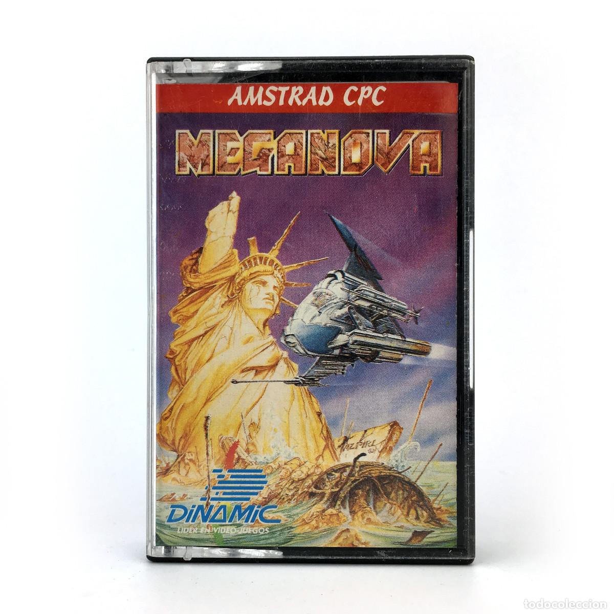 Videojuegos y Consolas: MEGANOVA DINAMIC SOFTWARE ESPA&Ntilde;A 1988 ALFONSO AZPIRI MEGA NOVA AMSTRAD CPC CASSETTE LEER DESCRIPCION