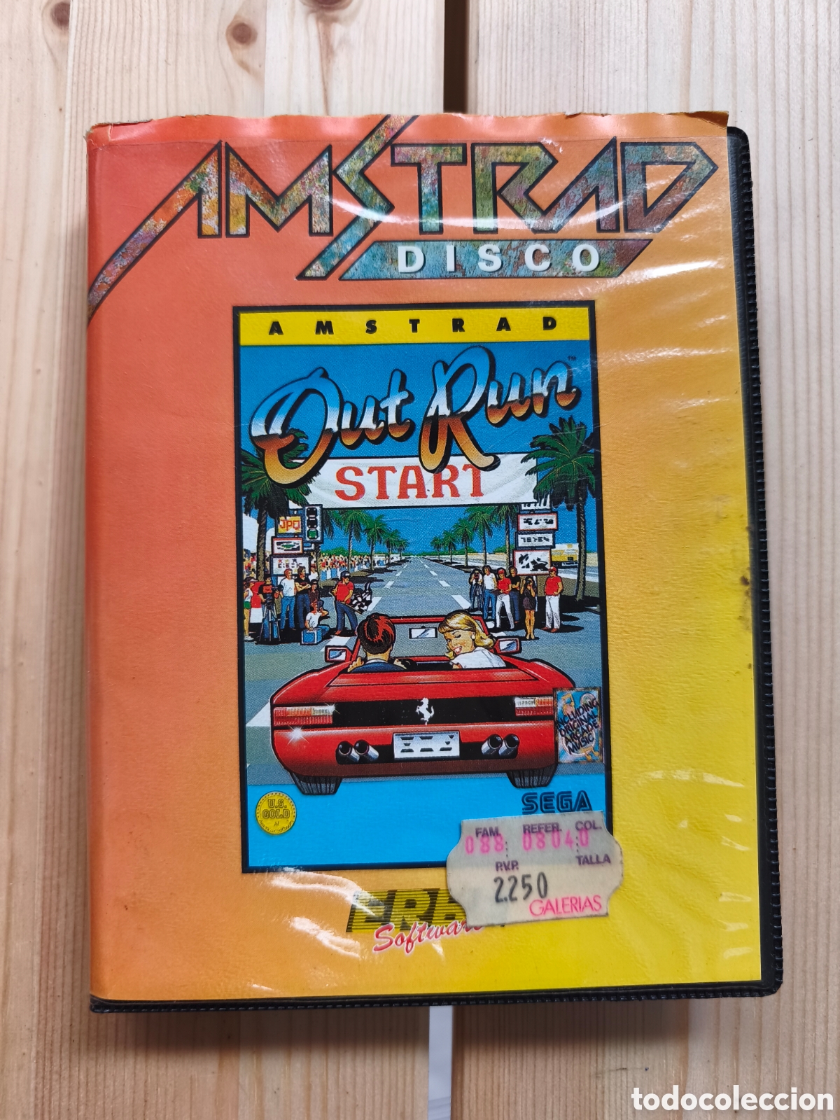 Videojuegos y Consolas: ️ &iexcl;Joy&oacute;n Retro! Out Run - Amstrad CPC (Edici&oacute;n Disco ERBE)
