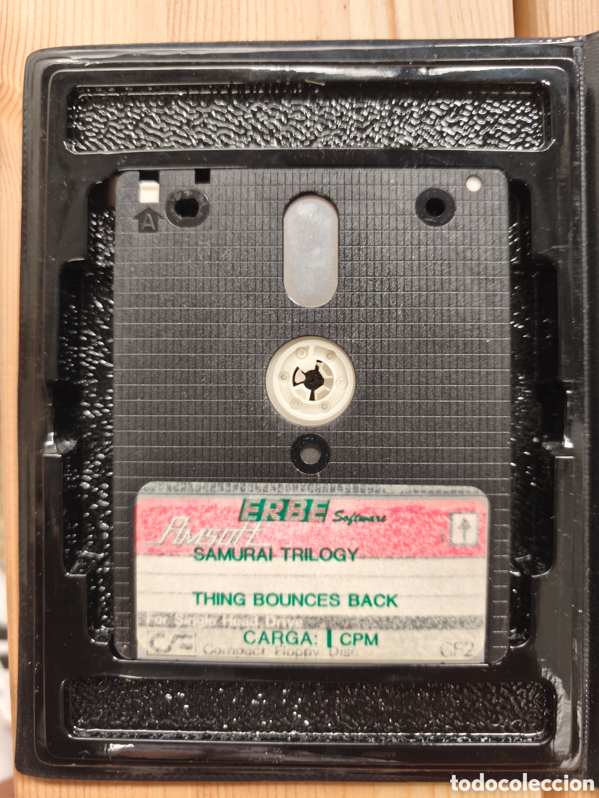 Videojuegos y consolas: Pack Amstrad CPC Disco: Thing Bounces Back + Samurai Trilogy (Erbe 2x1) - Foto 2