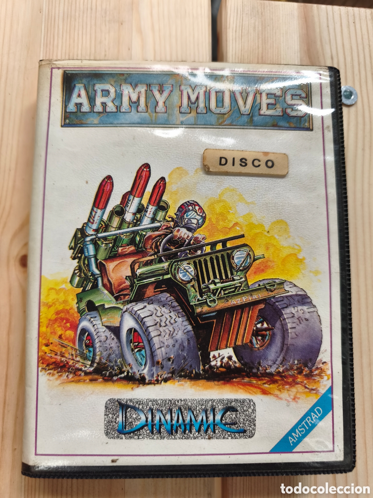Videojuegos y Consolas: T&iacute;tulo: Caja / Estuche vac&iacute;o Army Moves - Amstrad CPC (Edici&oacute;n DISCO) - Dinamic