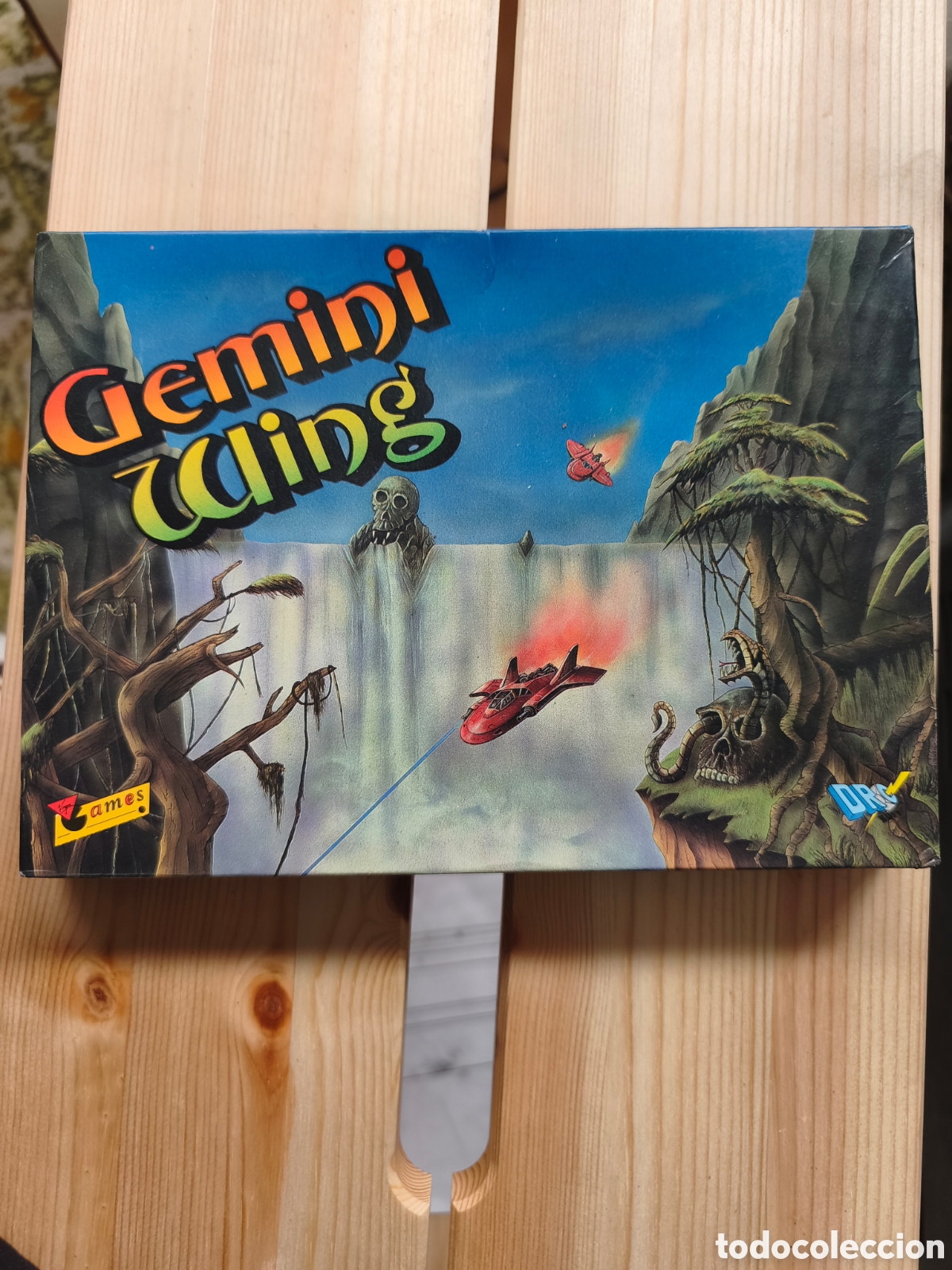 Videojuegos y Consolas: ️ Gemini Wing - Dro Soft (Retro) - Completo con Manual disquete coleccionista