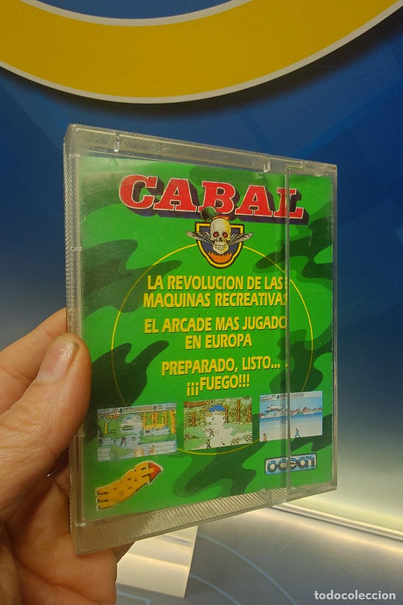 Videojuegos y consolas: Videojuego Amstrad: Cabal. Ocean, ERbe. Disco. - Foto 4