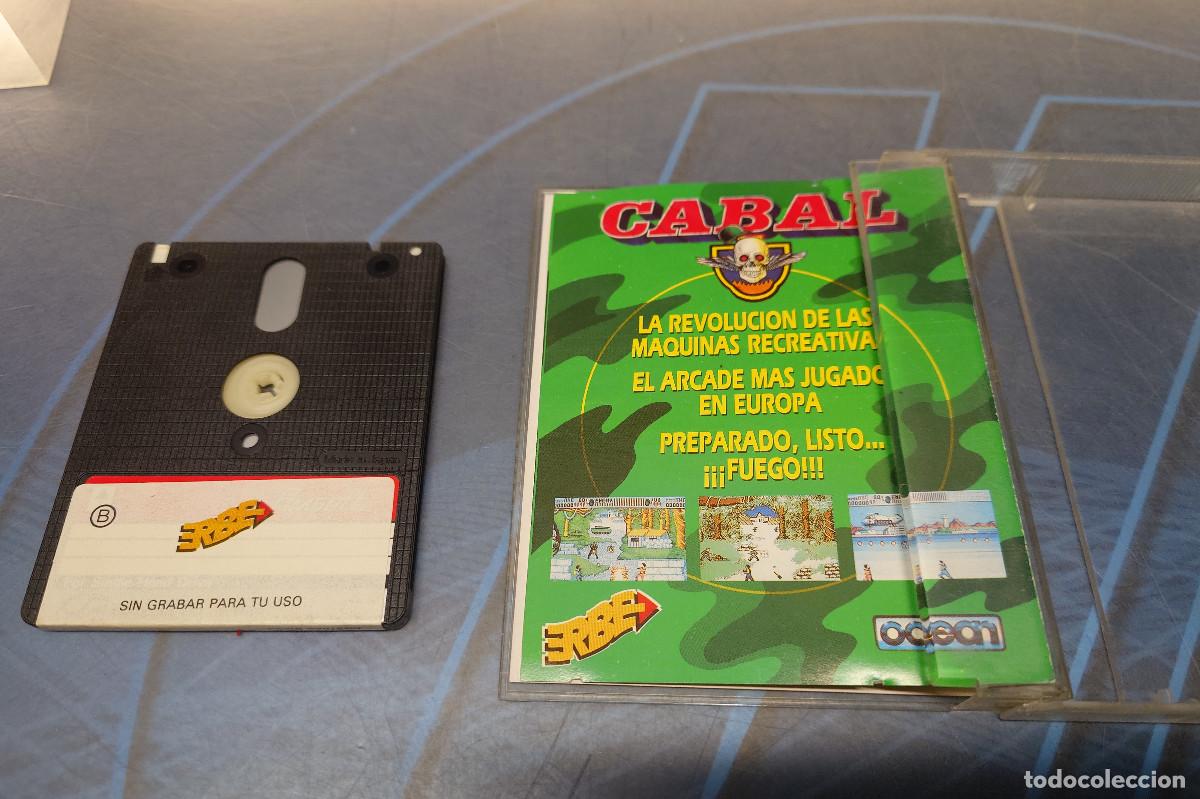 Videojuegos y consolas: Videojuego Amstrad: Cabal. Ocean, ERbe. Disco. - Foto 5