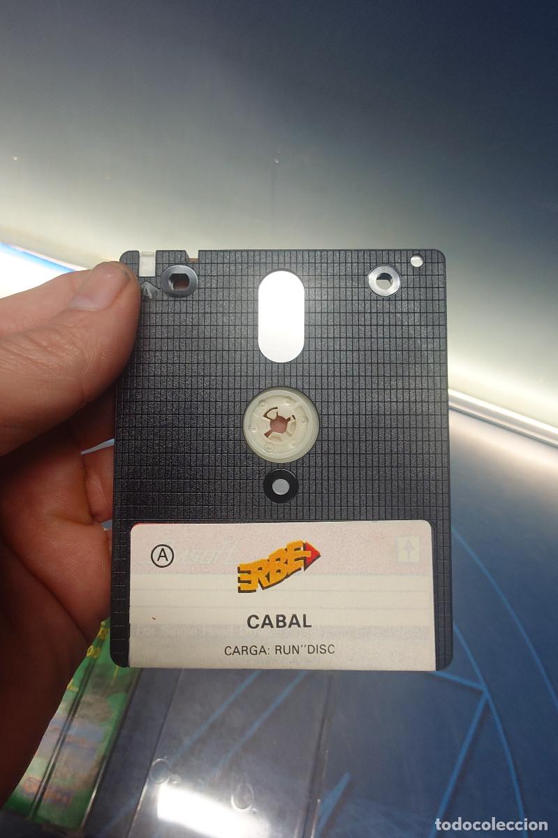 Videojuegos y consolas: Videojuego Amstrad: Cabal. Ocean, ERbe. Disco. - Foto 7