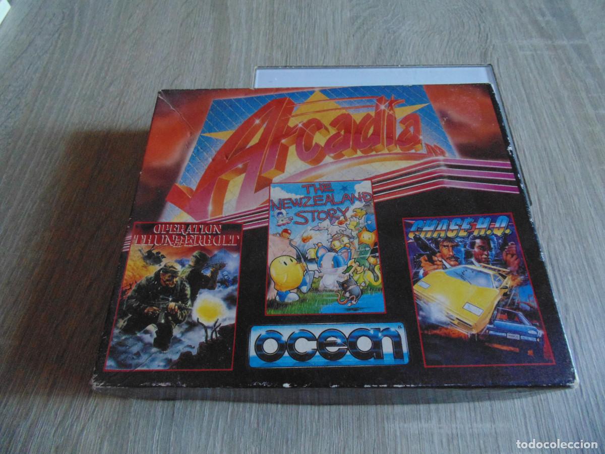 Videogiochi e Consoli: Juegos Amstrad. Pack Arcadia. Ocean.