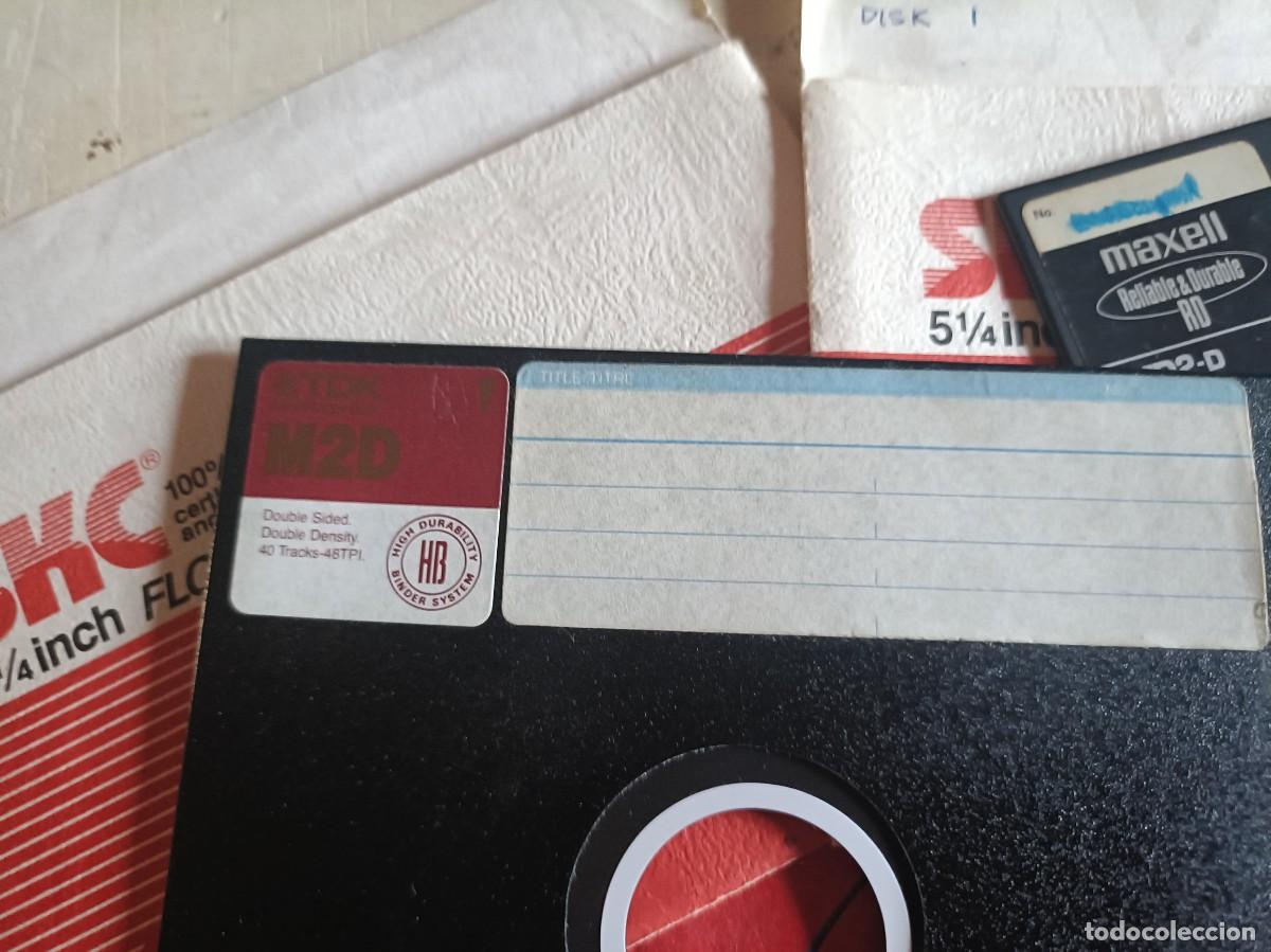Videojuegos y consolas: DISKETTE DISQUETE FLOPPY FLEXIBLE SIN USO - Foto 2