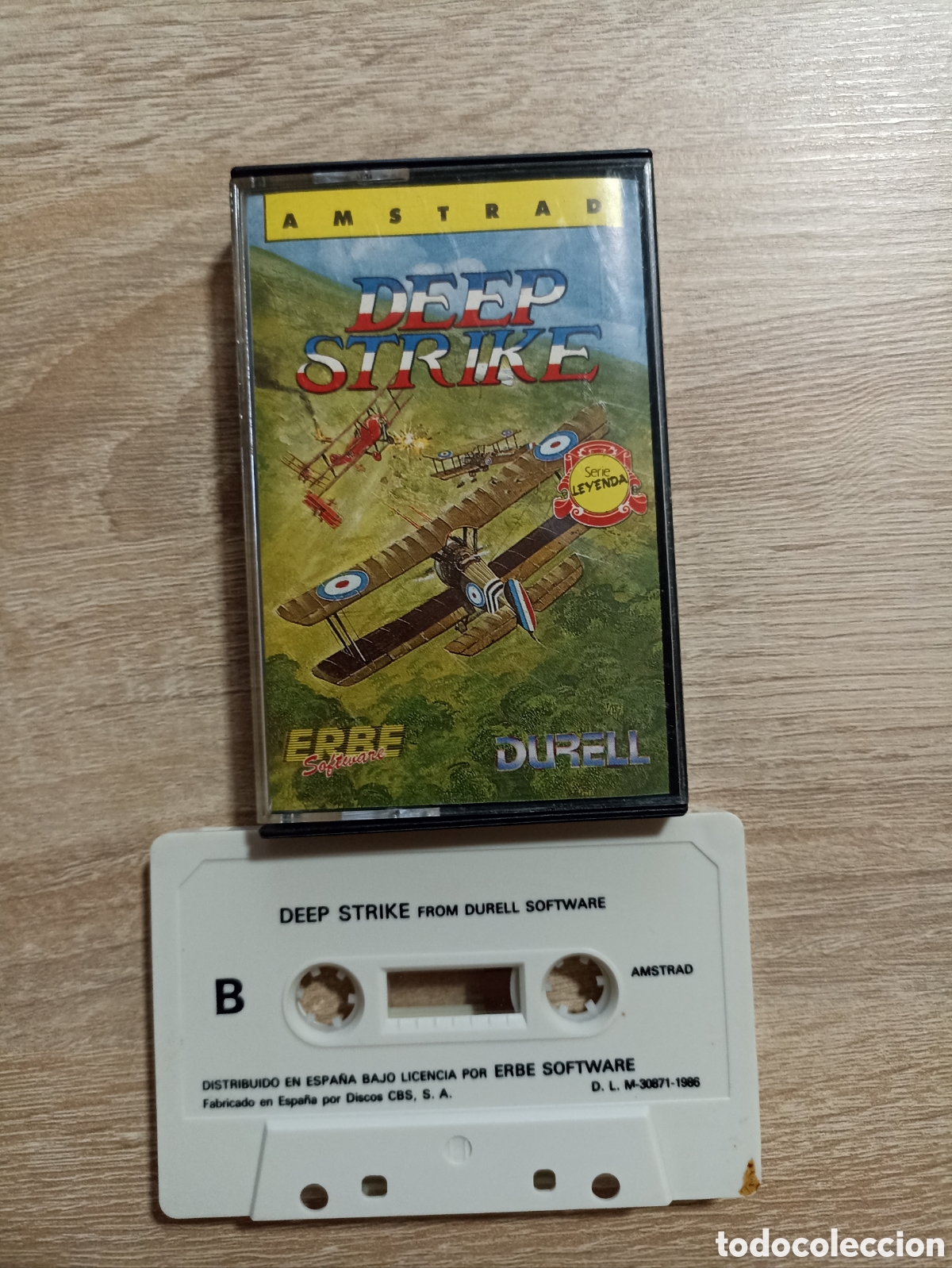 Videojuegos y consolas: DEEP STRIKE. AMSTRAD CPC 464 - Foto 1