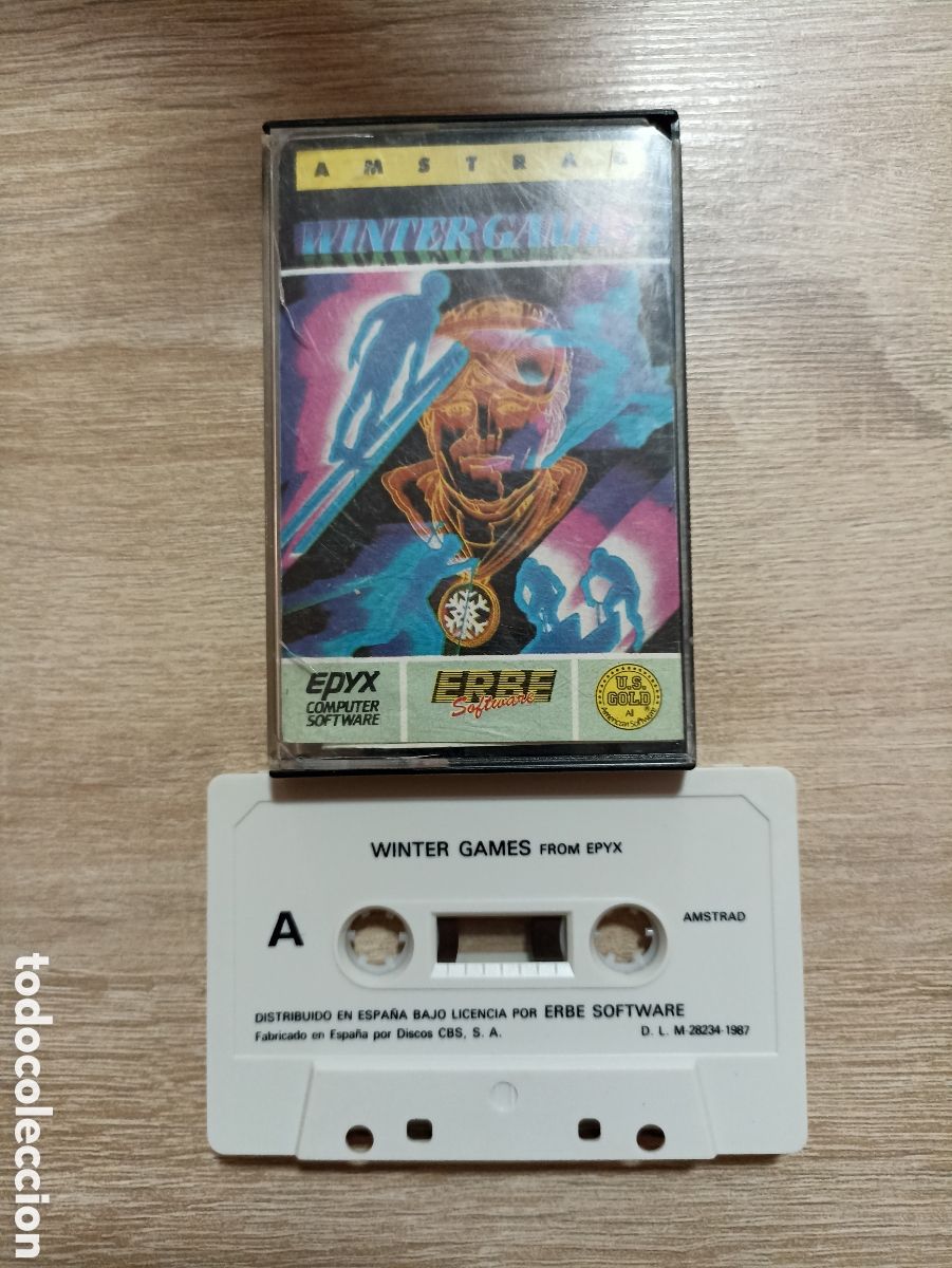 Video Games and Consoles: WINTER GAMES. AMSTRAD CPC 464