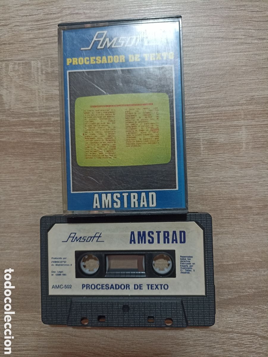 Video Games and Consoles: PROCESADOR DE TEXTO AMSTRAD CPC 464