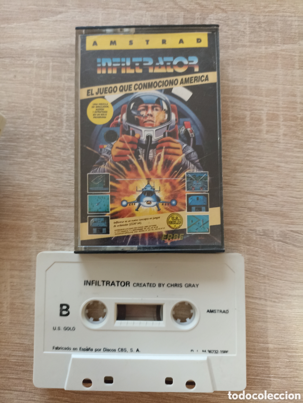 Jeux Vid&eacute;o et Consoles: INFLITRATOR. AMSTRAD CPC 464