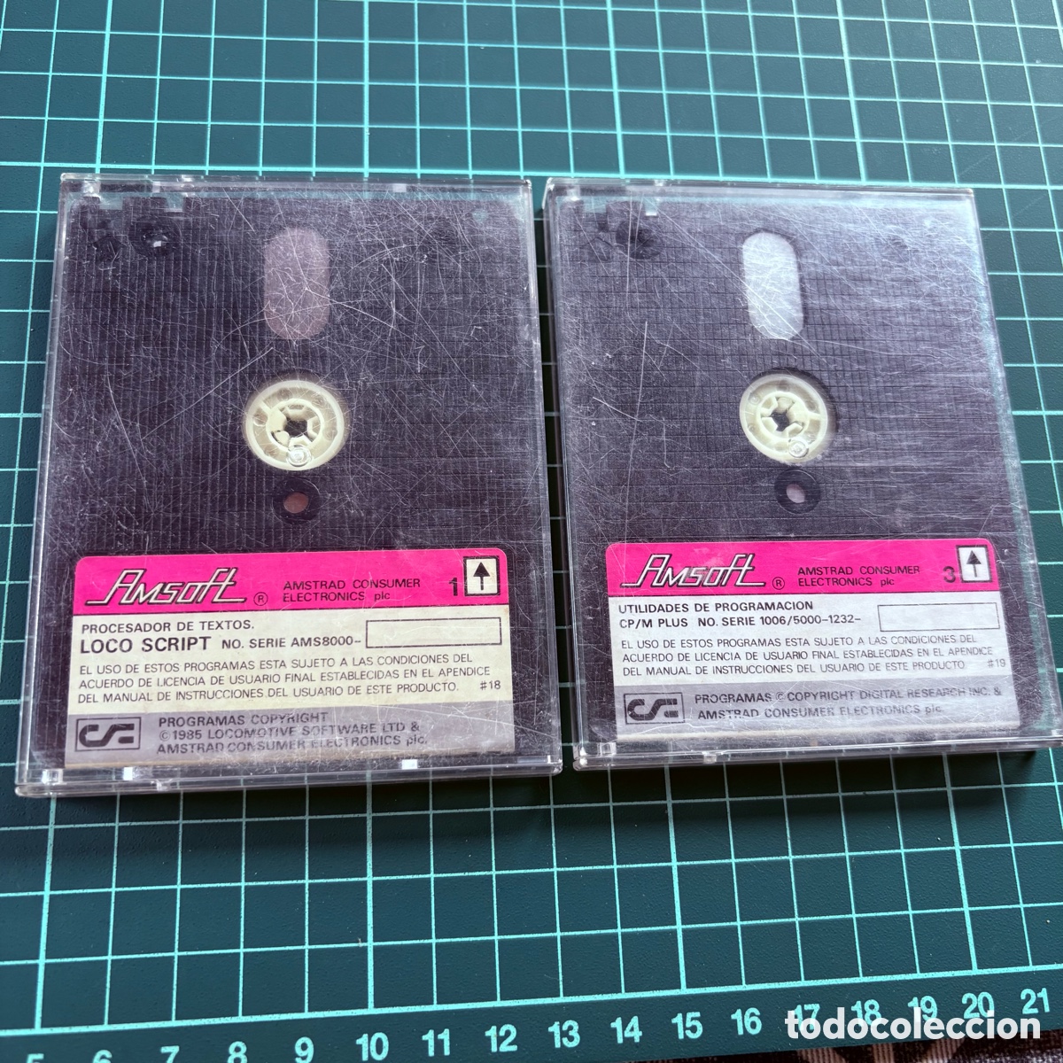 Videojogos e Consolas: Lote amstrad disco amsoft sistema operativo basic procesador textos dr logo loco script programaci&oacute;n
