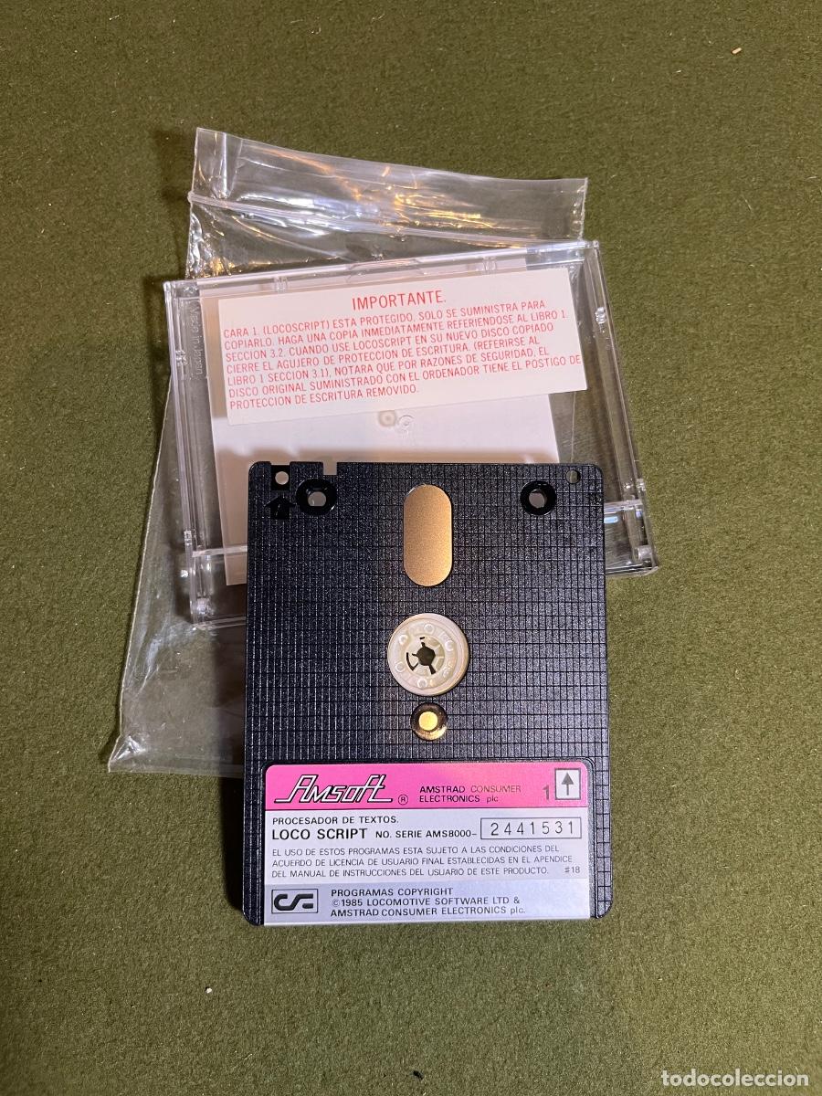 Videospiele und Konsolen: Disco original Amstrad PCW 3&rdquo; Locoscript + CP/M Plus J2Msoft Doble Cara